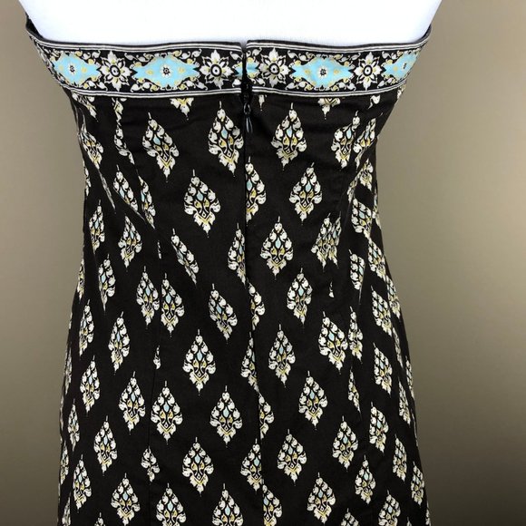 New York & Company Strapless Dress Size 4 Brown - Picture 5 of 7